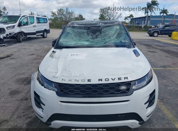SALZL2FX7PH204250 2023 LAND ROVER RANGE ROVER EVOQUE White Widok deski rozdzielczej