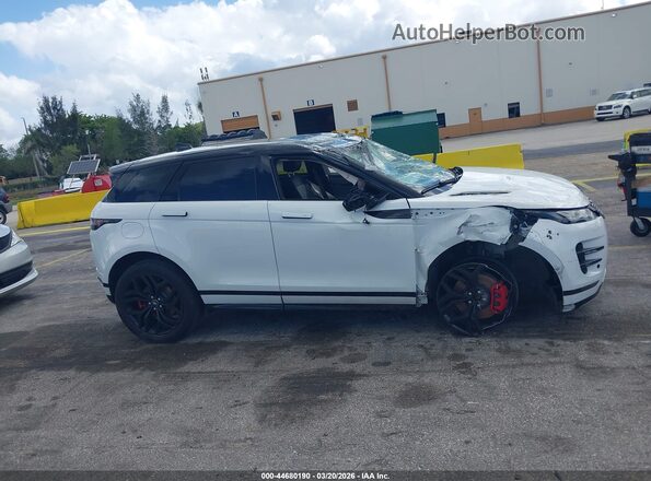 SALZL2FX7PH204250 2023 LAND ROVER RANGE ROVER EVOQUE White Widok zestawu wskaźników