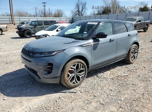 SALZL2FX9NH170695 2022 LAND ROVER RANGE Gray წინა მარცხენა ხედი სამი მეოთხედიდან
