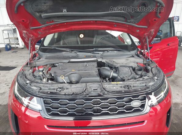 SALZP2FX3LH015903 2020 LAND ROVER RANGE ROVER EVOQUE Красный Вид сзади