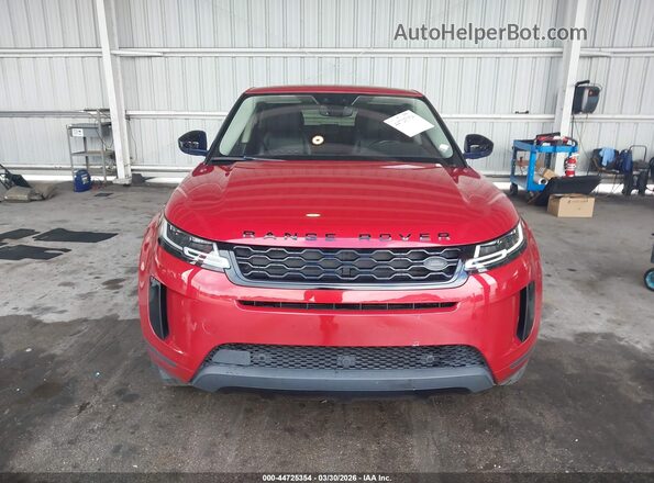 SALZP2FX3LH015903 2020 LAND ROVER RANGE ROVER EVOQUE Красный Вид щитка приборов