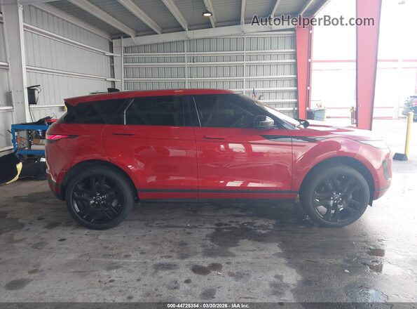 SALZP2FX3LH015903 2020 LAND ROVER RANGE ROVER EVOQUE Красный Вид задней части салона