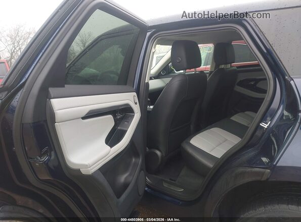 SALZT2FX1MH136412 2021 LAND ROVER RANGE ROVER EVOQUE Dark Blue Панорамний вид салону 360°