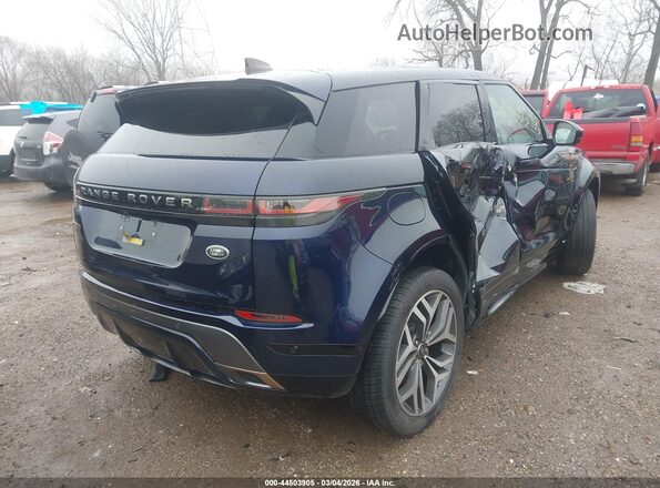 SALZT2FX1MH136412 2021 LAND ROVER RANGE ROVER EVOQUE Dark Blue Вид задніх сидінь