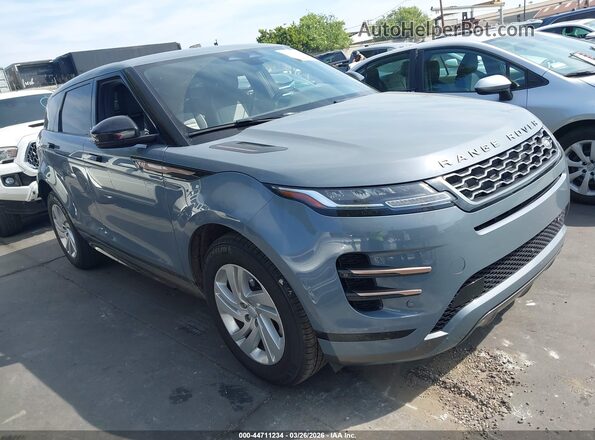 SALZT2FX7NH173420 2022 LAND ROVER RANGE ROVER EVOQUE Серый Передняя правая четверть