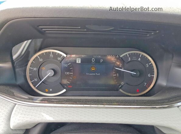 SALZT2FX7PH178457 2023 LAND ROVER RANGE White Vista del cuadro de instrumentos