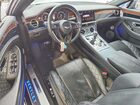 2020 Bentley Continental Gt Черный vin: SCBDG4ZG0LC075744