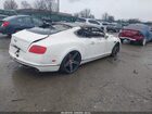 2017 Bentley Continental Gt V8 White vin: SCBFT7ZA8HC059848