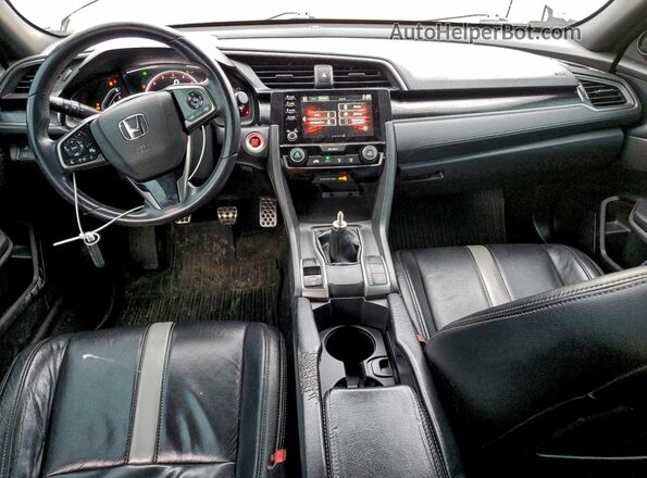 SHHFK7G44MU216428 2021 HONDA CIVIC Серый Вид панели приборов