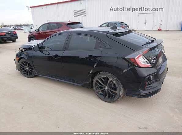 SHHFK7H4XLU212901 2020 HONDA CIVIC Черный Задняя левая четверть