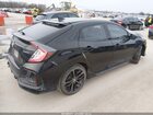 2020 Honda Civic Sport Черный vin: SHHFK7H4XLU212901