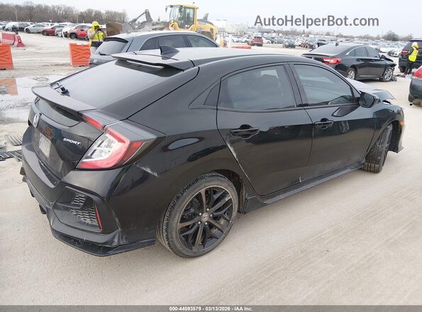 SHHFK7H4XLU212901 2020 HONDA CIVIC Черный Задняя правая четверть