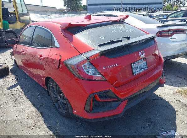 SHHFK7H62LU413953 2020 HONDA CIVIC Красный Задняя левая четверть