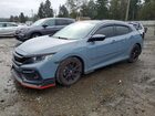2021 Honda Civic Ex Blue vin: SHHFK7H68MU401758