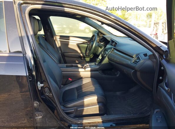 SHHFK7H70JU208038 2018 HONDA CIVIC Черный Вид салона спереди