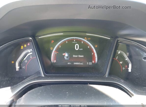 SHHFK7H96LU208839 2020 HONDA CIVIC Серебряный Вид задних сидений