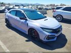 2020 Honda Civic Type R Touring Серый vin: SHHFK8G73LU201384