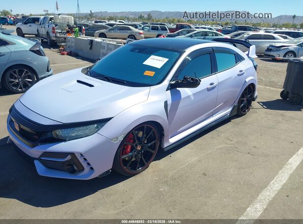 SHHFK8G73LU201384 2020 HONDA CIVIC TYPE R Серый Передняя левая четверть