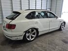 2017 Bentley Bentayga Белый vin: SJAAC2ZV8HC015170 Damage: Suspension, Inoperable, Repair Required