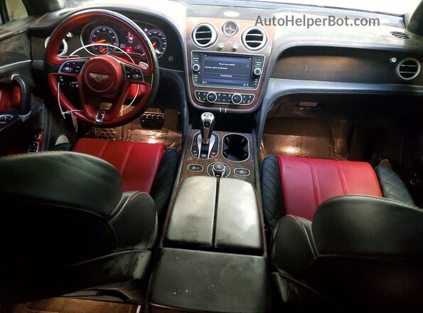 SJAAC4ZV5JC020618 2018 BENTLEY BENTAYGA Белый Вид панели приборов