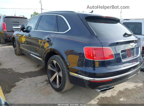 SJAAM2ZV3KC024962 2019 BENTLEY BENTAYGA Dark Blue Հետևի ձախ