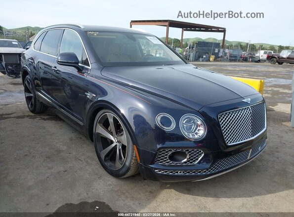 SJAAM2ZV3KC024962 2019 BENTLEY BENTAYGA Dark Blue Առջևի աջ
