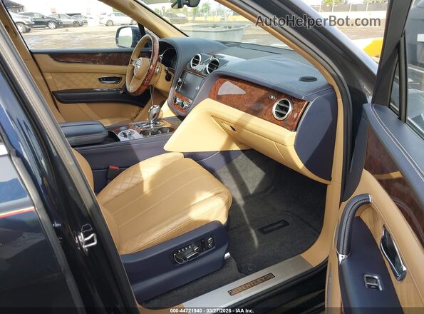 SJAAM2ZV3KC024962 2019 BENTLEY BENTAYGA Dark Blue Սալոնի դիմացի տեսք