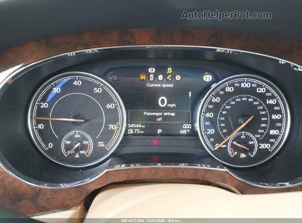 SJAAM2ZV3KC024962 2019 BENTLEY BENTAYGA Dark Blue Հետևի նստատեղերի տեսք