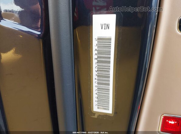SJAAM2ZV3KC024962 2019 BENTLEY BENTAYGA Dark Blue Շարժիչի բաժամունքի տեսք