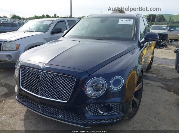 SJAAM2ZV3KC024962 2019 BENTLEY BENTAYGA Dark Blue Սարքավորումների վահանակի տեսք