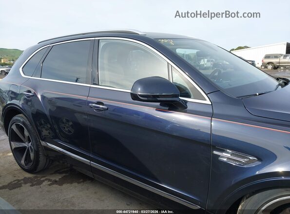 SJAAM2ZV3KC024962 2019 BENTLEY BENTAYGA Dark Blue Սալոնի հետևի տեսք