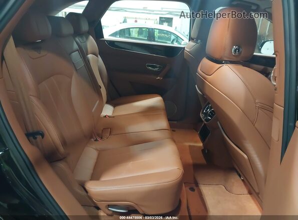 SJAAM2ZV7KC025290 2019 BENTLEY BENTAYGA Green Vista de la etiqueta del VIN