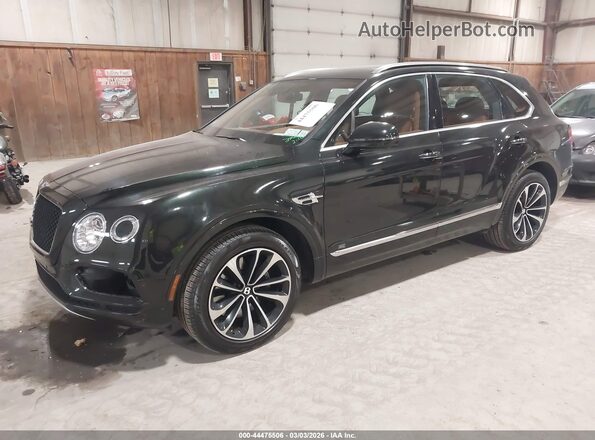 SJAAM2ZV7KC025290 2019 BENTLEY BENTAYGA Green Vista tres cuartos delantera izquierda
