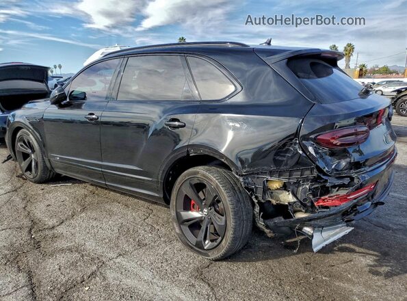 SJAAM2ZV9MC037511 2021 BENTLEY BENTAYGA Черный Задняя левая четверть