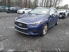 2019 Infiniti Qx30 Luxe Синий vin: SJKCH5CP5KA010934