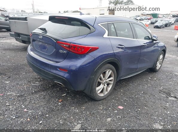 SJKCH5CP5KA010934 2019 INFINITI QX30 Синий Задняя правая четверть