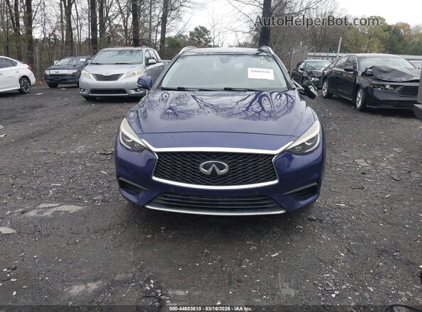 SJKCH5CP5KA010934 2019 INFINITI QX30 Синий Вид щитка приборов