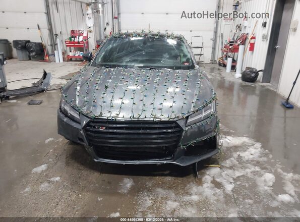 TRUC1AFV7H1017375 2017 AUDI TT Gray Vista interior trasera