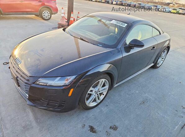 TRUC5AFV2G1027217 2016 AUDI TT Черный Передняя левая четверть