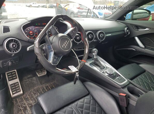 TRUC5AFV6G1028631 2016 AUDI TT Gray Dashboard view