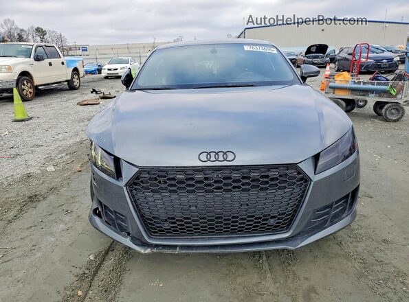 TRUC5AFV6G1028631 2016 AUDI TT Gray Front view