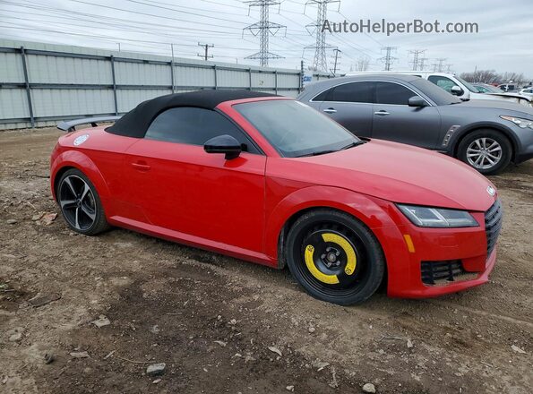 TRUT5CFV0J1006840 2018 AUDI TT Красный Передняя правая четверть