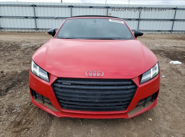 TRUT5CFV0J1006840 2018 AUDI TT Красный Вид спереди