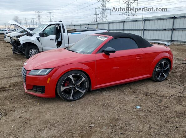 TRUT5CFV0J1006840 2018 AUDI TT Красный Передняя левая четверть