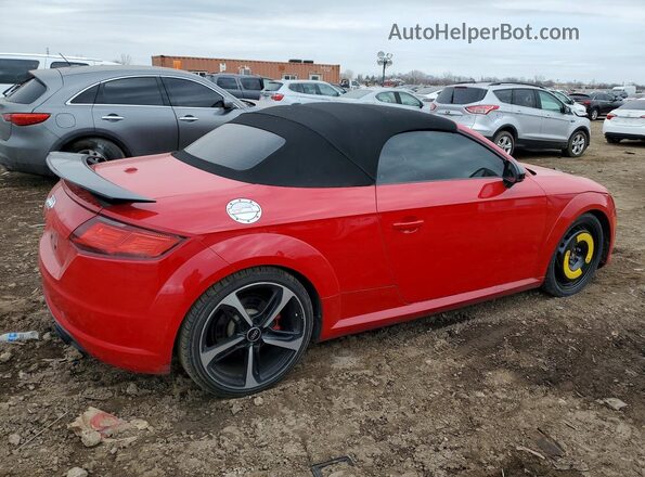 TRUT5CFV0J1006840 2018 AUDI TT Красный Задняя правая четверть
