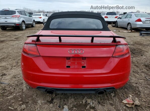 TRUT5CFV0J1006840 2018 AUDI TT Красный Вид сзади