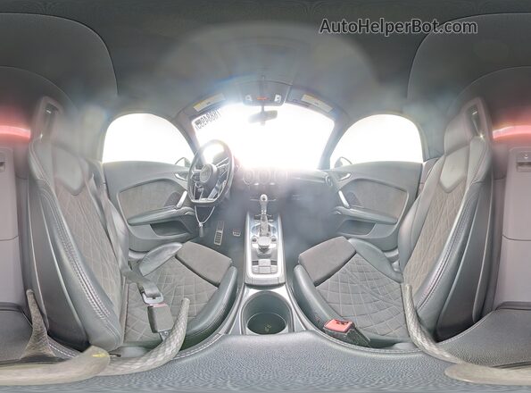 TRUT5CFV0J1006840 2018 AUDI TT Красный Вид наклейки с VIN-кодом