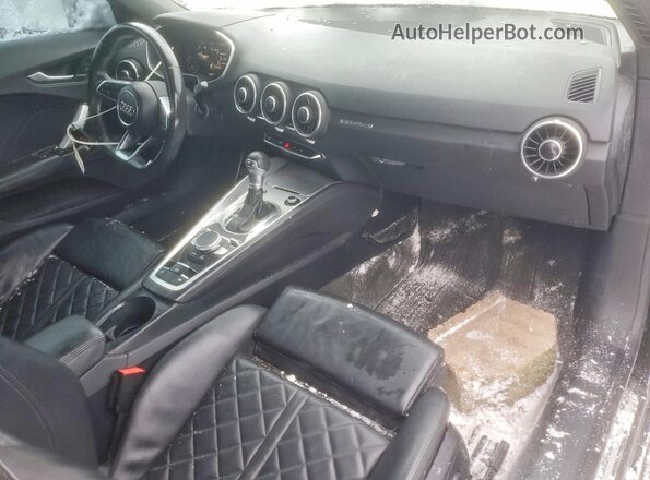 TRUT5CFVXG1001119 2016 AUDI TT Black Вид панелі приладів