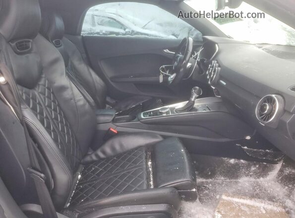 TRUT5CFVXG1001119 2016 AUDI TT Black Вид задніх сидінь