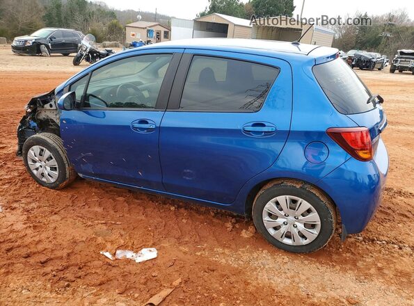 VNKKTUD33GA062984 2016 TOYOTA YARIS Синий Задняя левая четверть